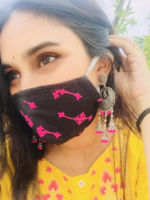 Hand Embroidered Masks