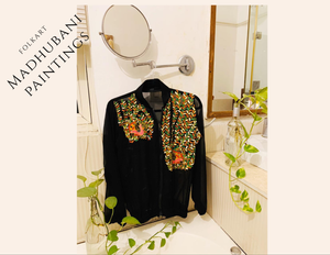 Madhubani Painted Jacket