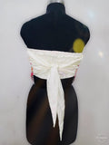 Madhubani Painted Embellished Tube Top