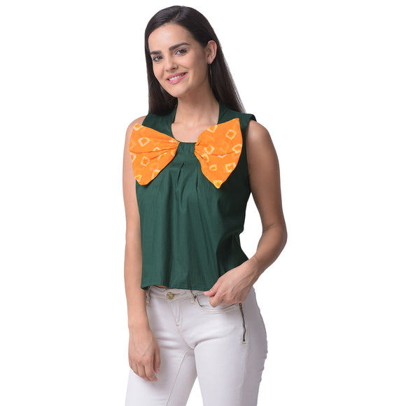 Tie&Dye Bow Top