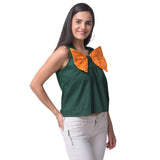 Tie&Dye Bow Top