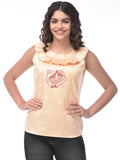 Motherlove Emotion Embroidered Top