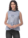 Khadi mother's love embroidered Top