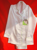 White Madhubani Painted Pyjama Set
