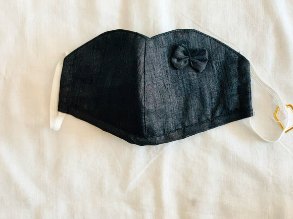 Black Bow Mask