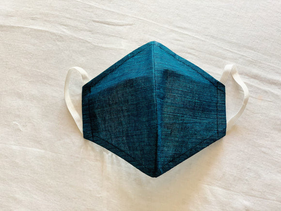 Torquoise Blue Plain Mask