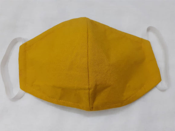 Turmeric Yellow Plain Mask