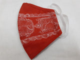 Aipan Red Mask