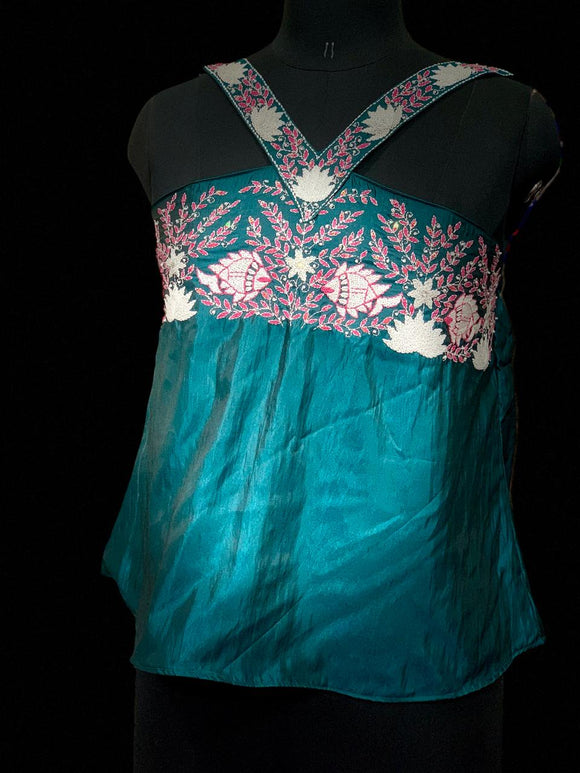 Kantha & Madhubani Motifs Embellished Top